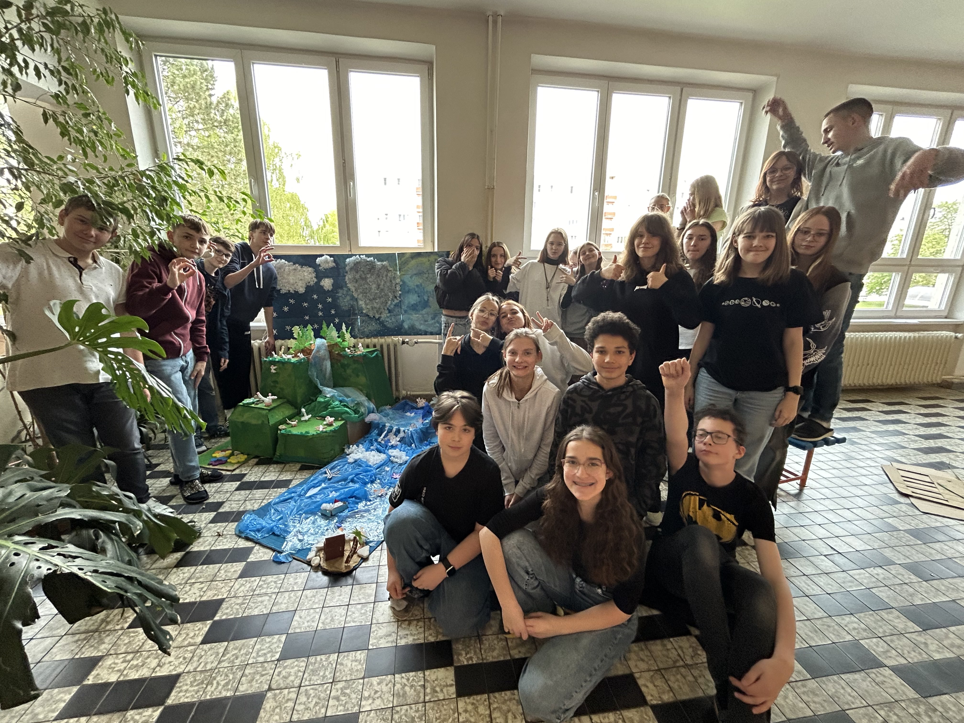 Naše škola slaví Den Země: Společně pro životní prostředí